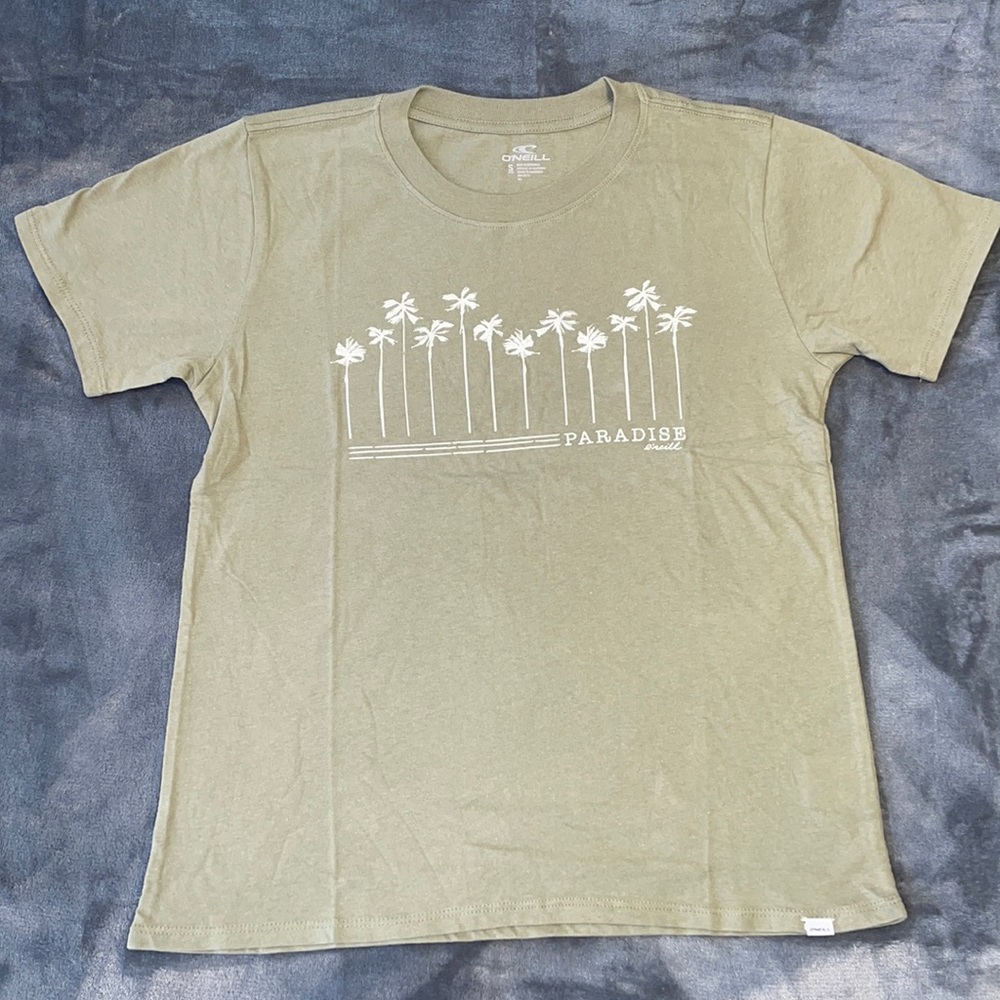 Olive paradise palm tee